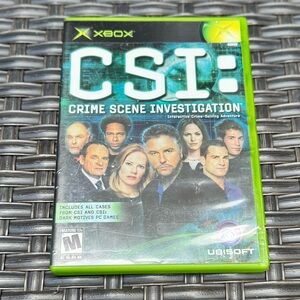 XBOX CSI: Crime Scene Investigation Video Game for Microsoft Xbox, 2004